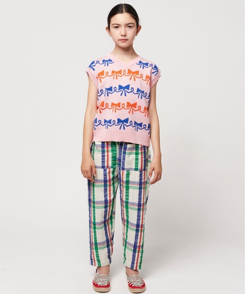 BOBO CHOSES（ボボショーズ）の「Madras Checks woven pants（その他パンツ・キッズ・マルチ・2-3Y/12Y-14Y/10Y-12Y/8Y-10Y/6-8Y/4-5Y）」の3枚目の写真
