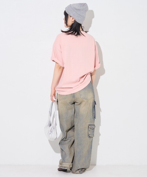 PUBLUX(パブリュクス)の「Bohemian Chop/ボヘミアンチョップ ”Three detectnes dog”アニマルプリントTシャツ 限定展開(Tシャツ/カットソー・レディース・ブラック/オフホワイト/ピンク・S/M/L)」の5枚目の写真