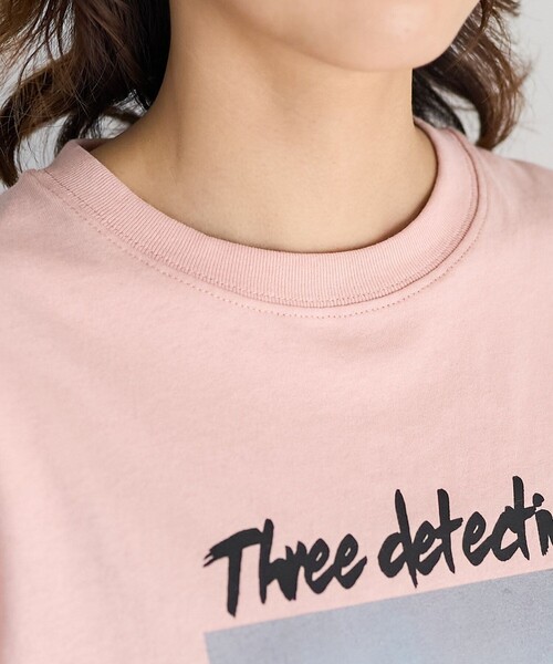 PUBLUX(パブリュクス)の「Bohemian Chop/ボヘミアンチョップ ”Three detectnes dog”アニマルプリントTシャツ 限定展開(Tシャツ/カットソー・レディース・ブラック/オフホワイト/ピンク・S/M/L)」の22枚目の写真