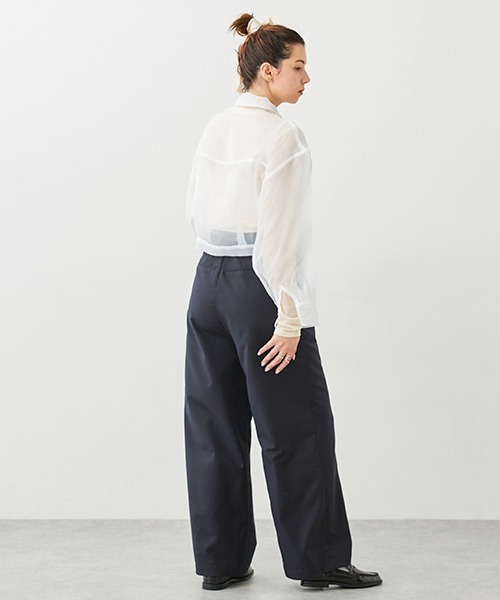 petit main LIEN(プティマインリアン)の「【LADIES】ダブルウエストパンツ(その他パンツ・レディース・ブラック/ベージュ/グレー・S/M)」の12枚目の写真