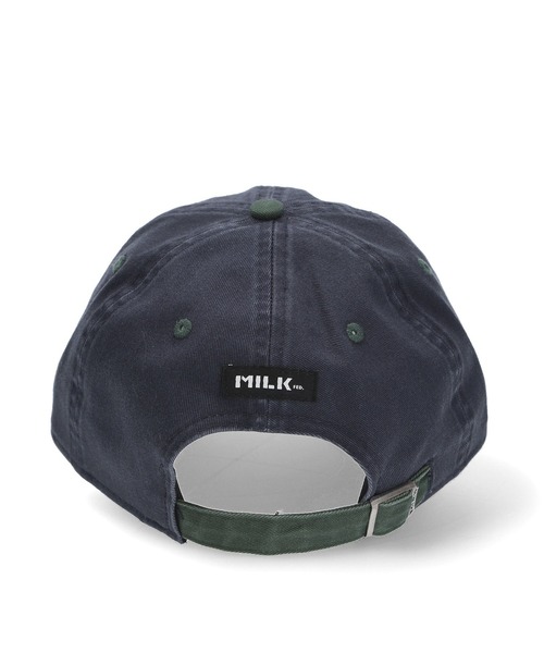 NEW ERA（ニューエラ）の「MILKFED.xNEW ERA STENCIL LOGO CAP（キャップ・レディース・ブラック/オフホワイト/ベージュ/ネイビー・ONE SIZE）」の12枚目の写真
