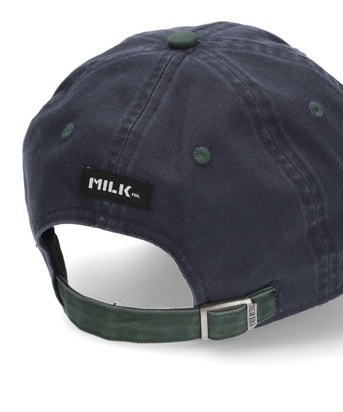 NEW ERA（ニューエラ）の「MILKFED.xNEW ERA STENCIL LOGO CAP（キャップ・レディース・ブラック/オフホワイト/ベージュ/ネイビー・ONE SIZE）」の15枚目の写真