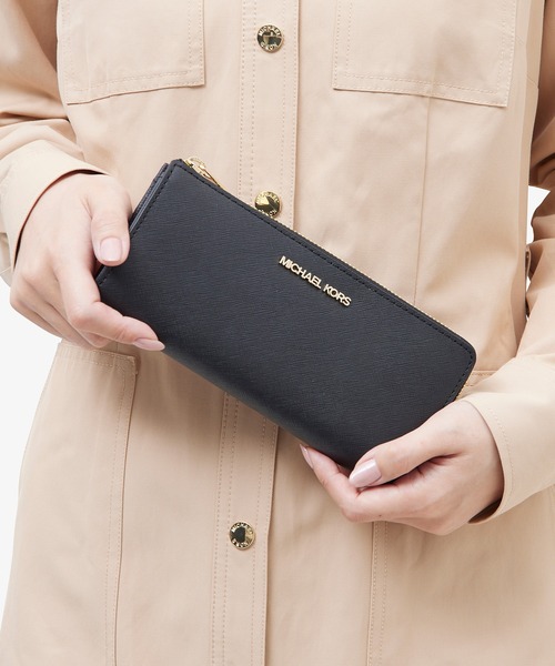 JET SET TRAVEL ラージ　スリークオーター　ジップ MICHAEL KORS（マイケルコース）の「JET SET TRAVEL ラージ