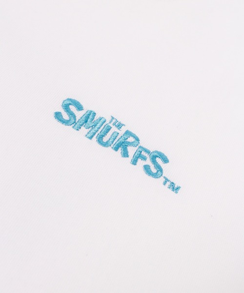 ALWAYS GOOD TIME(オルウェイズグッドタイム)の「【THE SMURFS/スマーフ】刺繍・プリントロングスリーブTシャツ(Tシャツ/カットソー・レディース・ブラック系2/ホワイト系1/ホワイト系2/ブラック系1・M)」の22枚目の写真