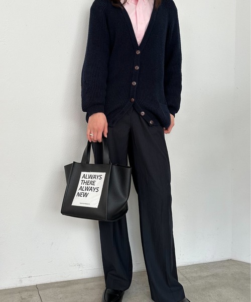 THEATRE PRODUCTS(シアタープロダクツ)の「SIGN BOARD レザーハンドバッグ(ハンドバッグ・レディース・ブラック・FREE)」の2枚目の写真