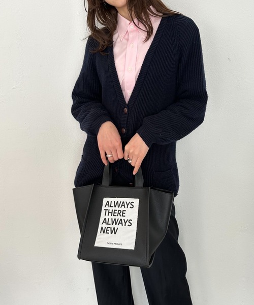 THEATRE PRODUCTS(シアタープロダクツ)の「SIGN BOARD レザーハンドバッグ(ハンドバッグ・レディース・ブラック・FREE)」の4枚目の写真