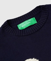 【最終価格】美品ベネトンBENETONモヘヤ ニット長袖 レインボーカラー b0278cdcb43e6971bbb32dffdf0ed7