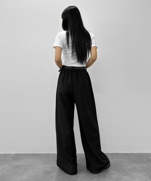 LVEU.(ラブユ.)の「【LVEU.】天竺クロップドTシャツ / トップス カットソー Tシャツ 天竺 クロップド ショート シンプル ブラック ホワイト ZOZOTOWN限定(Tシャツ/カットソー・レディース・ホワイト/ブラック・FREE)」の14枚目の写真