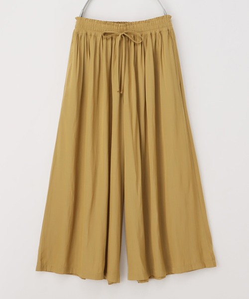 Honeys（ハニーズ）の「ロングガウチョパンツ（その他パンツ・レディース・ブラック/ネイビー/モカ/スミクロ/イエロー/ブルー系その他・3L/M/S/LL/L）」の7枚目の写真