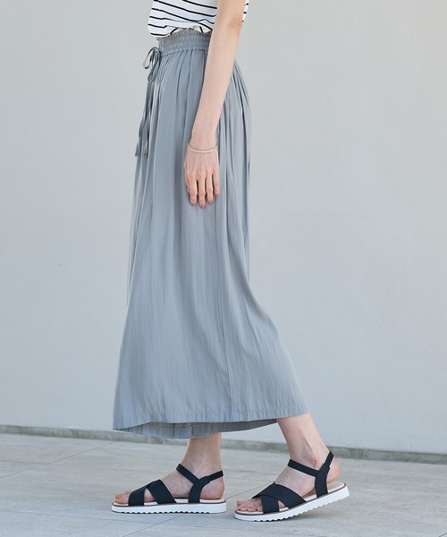 Honeys（ハニーズ）の「ロングガウチョパンツ（その他パンツ・レディース・ブラック/ネイビー/モカ/スミクロ/イエロー/ブルー系その他・3L/M/S/LL/L）」の13枚目の写真