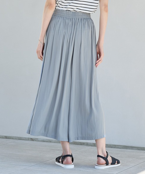 Honeys（ハニーズ）の「ロングガウチョパンツ（その他パンツ・レディース・ブラック/ネイビー/モカ/スミクロ/イエロー/ブルー系その他・3L/M/S/LL/L）」の14枚目の写真