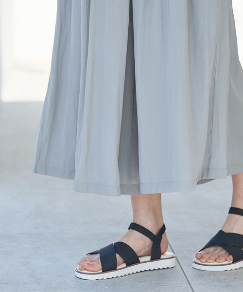 Honeys（ハニーズ）の「ロングガウチョパンツ（その他パンツ・レディース・ブラック/ネイビー/モカ/スミクロ/イエロー/ブルー系その他・3L/M/S/LL/L）」の18枚目の写真