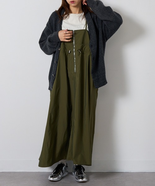 ワンピース ANDWANG Ruffle frill cami one-piece ANDWANG Ruffle frill cami one-piece