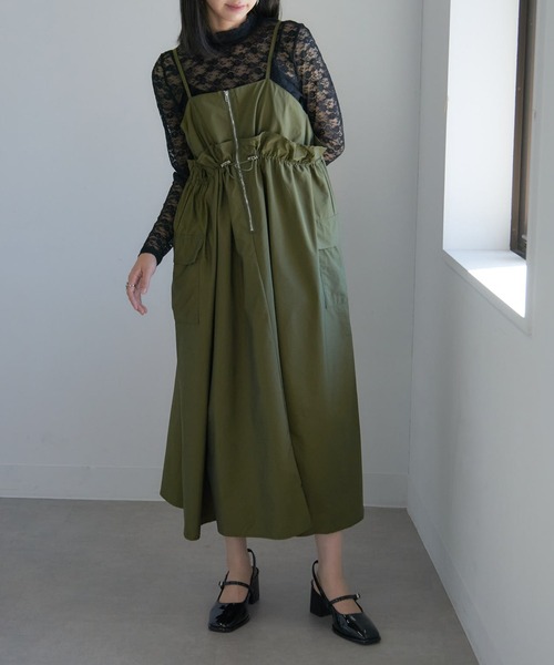 ONE PIECE 送料込み ☆＜FOLK＞レディースジップスクラブ: 白衣・ナース服・ナース