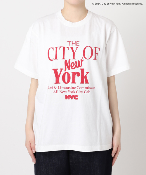 OUTDOOR PRODUCTS（アウトドアプロダクツ）の「GOOD ROCK SPEED NYC ロゴTEE（Tシャツ/カットソー・レディース・ホワイト・FREE）」の2枚目の写真