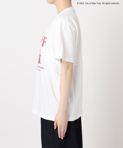OUTDOOR PRODUCTS（アウトドアプロダクツ）の「GOOD ROCK SPEED NYC ロゴTEE（Tシャツ/カットソー・レディース・ホワイト・FREE）」の3枚目の写真
