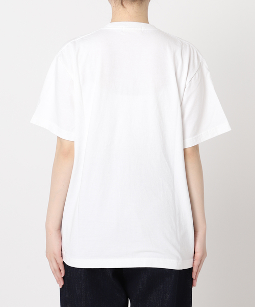 OUTDOOR PRODUCTS（アウトドアプロダクツ）の「GOOD ROCK SPEED NYC ロゴTEE（Tシャツ/カットソー・レディース・ホワイト・FREE）」の4枚目の写真