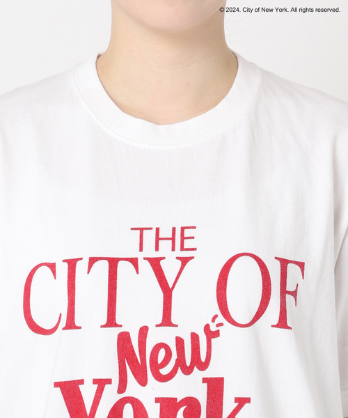 OUTDOOR PRODUCTS（アウトドアプロダクツ）の「GOOD ROCK SPEED NYC ロゴTEE（Tシャツ/カットソー・レディース・ホワイト・FREE）」の6枚目の写真