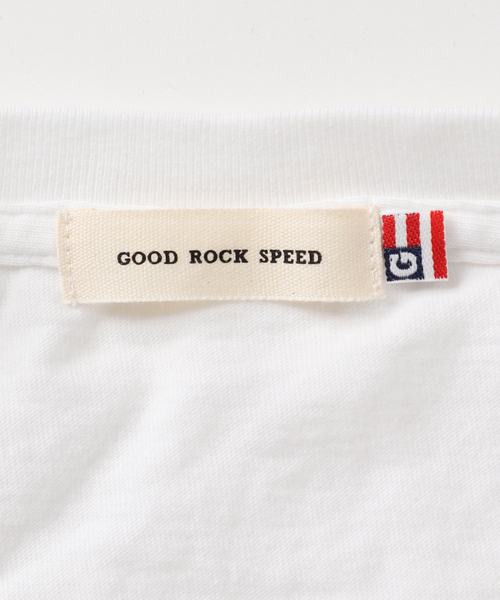 OUTDOOR PRODUCTS（アウトドアプロダクツ）の「GOOD ROCK SPEED NYC ロゴTEE（Tシャツ/カットソー・レディース・ホワイト・FREE）」の12枚目の写真