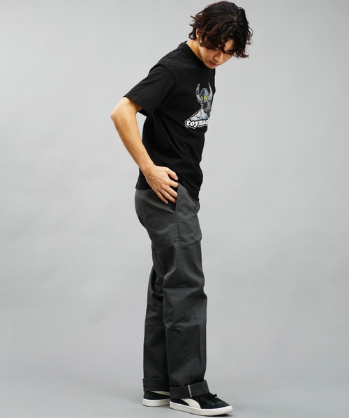 TOY MACHINE(トイ マシーン)の「【ムラサキスポーツ限定】TOY MACHINE/トイマシーン 半袖Tシャツ フロントプリント MTMSEST20(Tシャツ/カットソー・メンズ・ブラック/ホワイト・M/L/XL)」の5枚目の写真