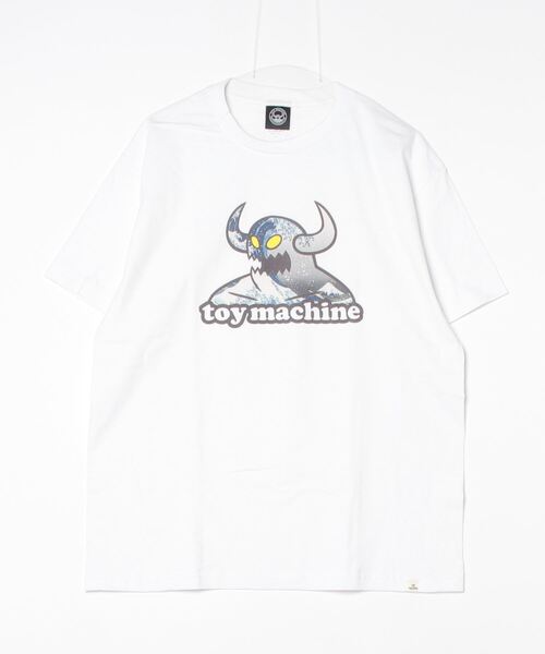 TOY MACHINE(トイ マシーン)の「【ムラサキスポーツ限定】TOY MACHINE/トイマシーン 半袖Tシャツ フロントプリント MTMSEST20(Tシャツ/カットソー・メンズ・ブラック/ホワイト・M/L/XL)」の6枚目の写真