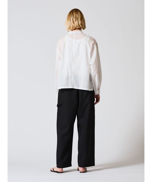 mizuiroind（ミズイロインド）の「mizuiro ind ペインターイージーパンツ（その他パンツ・レディース・グレー/ブラック/ネイビー・FREE）」の10枚目の写真