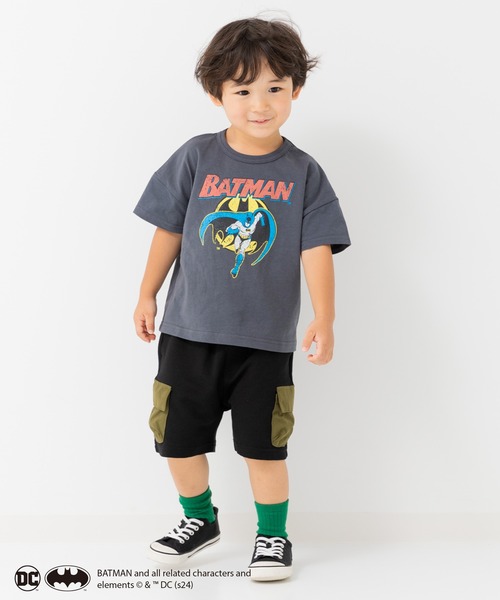 boohoo MAN★オーバーサイズ 半袖 トップス Tシャツ★バットマン セール】バットマン 半袖Tシャツ（Tシャツ/カットソー）｜JAM