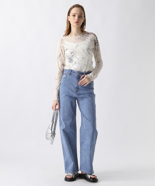 FOREVER 21（フォーエバー トゥエンティーワン）の「【2024SS】ストレートデニム2（デニムパンツ・レディース・ライトブルー/ブルー・SMALL/MEDIUM/LARGE）」の12枚目の写真