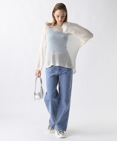 FOREVER 21（フォーエバー トゥエンティーワン）の「【2024SS】ストレートデニム2（デニムパンツ・レディース・ライトブルー/ブルー・SMALL/MEDIUM/LARGE）」の17枚目の写真