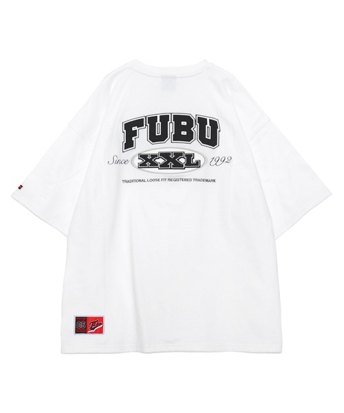 FUBU フブ ブランド ロゴ XXL 刺繍 ワンポイント アメカジ 半袖 Tシャツ ティーシャツ(Tシャツ/カットソー)|FUBU( フブ) FUBU フブ ブランド ロゴ XXL 刺繍 ワンポイント アメカジ 半袖 Tシャツ ティーシャツ(Tシャツ/カットソー)|FUBU( フブ)