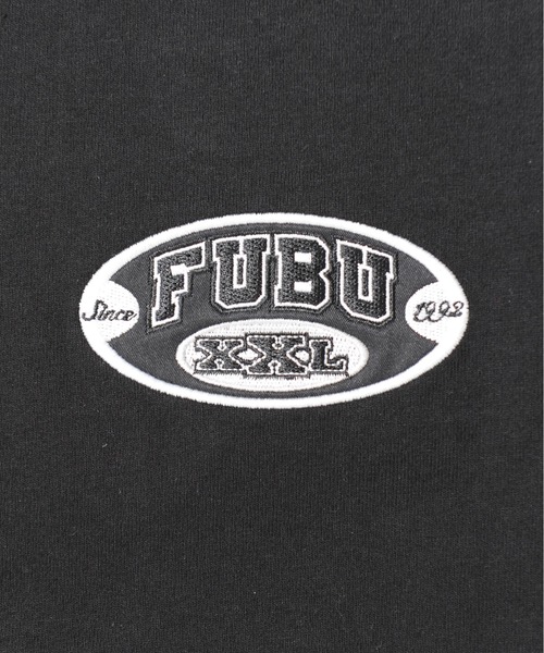 FUBU フブ ブランド ロゴ XXL 刺繍 ワンポイント アメカジ 半袖 Tシャツ ティーシャツ(Tシャツ/カットソー)|FUBU( フブ) FUBU フブ ブランド ロゴ XXL 刺繍 ワンポイント アメカジ 半袖 Tシャツ ティーシャツ(Tシャツ/カットソー)|FUBU( フブ)