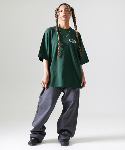 FUBU フブ ブランド ロゴ XXL 刺繍 ワンポイント アメカジ 半袖 Tシャツ ティーシャツ(Tシャツ/カットソー)|FUBU( フブ) FUBU フブ ブランド ロゴ XXL 刺繍 ワンポイント アメカジ 半袖 Tシャツ ティーシャツ(Tシャツ/カットソー)|FUBU( フブ)