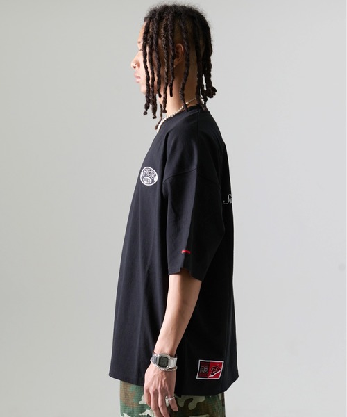 FUBU フブ ブランド ロゴ XXL 刺繍 ワンポイント アメカジ 半袖 Tシャツ ティーシャツ(Tシャツ/カットソー)|FUBU( フブ) FUBU フブ ブランド ロゴ XXL 刺繍 ワンポイント アメカジ 半袖 Tシャツ ティーシャツ(Tシャツ/カットソー)|FUBU( フブ)