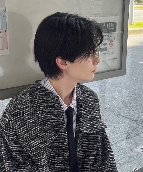 Chikashitsu +（チカシツプラス）の「【Chikashitsu +】boston eyewear / 【チカシツプラス】ボストンアイウェアーメガネ（メガネ・メンズ・シルバー/ブラック・ONE SIZE）」の13枚目の写真