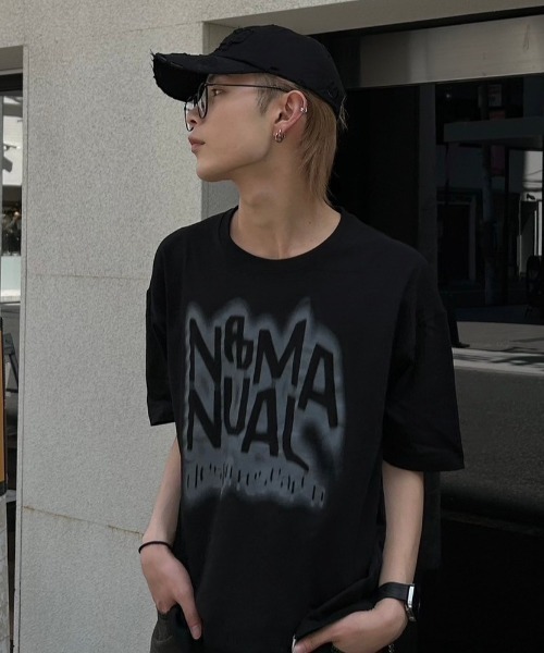 Chikashitsu +（チカシツプラス）の「【Chikashitsu +】boston eyewear / 【チカシツプラス】ボストンアイウェアーメガネ（メガネ・メンズ・シルバー/ブラック・ONE SIZE）」の6枚目の写真