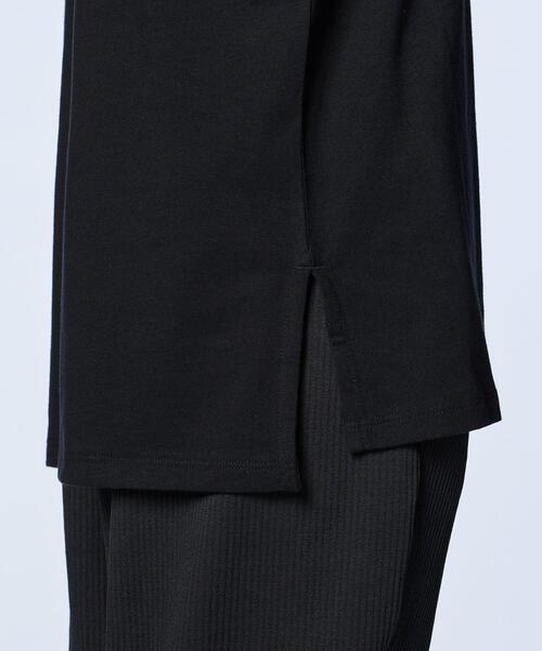 UNDER ARMOUR(アンダーアーマー)の「UAコットン オーバーサイズ ショートスリーブTシャツ(トレーニング/レディース)(Tシャツ/カットソー・レディース・ブラック・L/S/M/XL)」の5枚目の写真