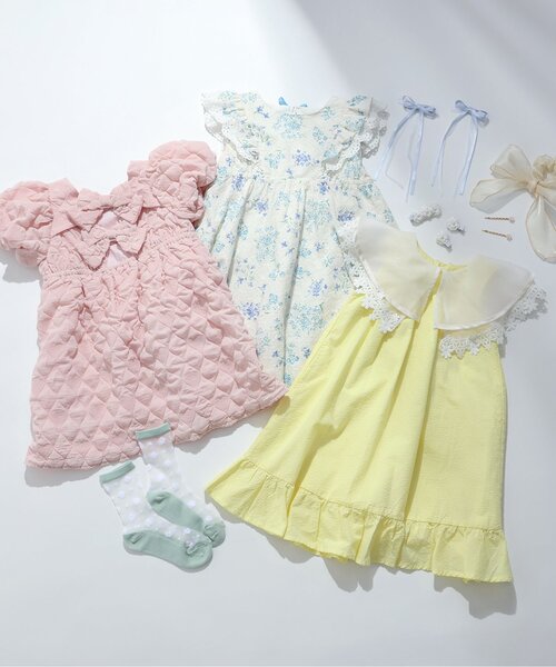 apres les cours(アプレレクール)の「ハート・お花モチーフヘアクリップセット(ヘアピン・キッズ・アイボリー/オフホワイト・FREE)」の12枚目の写真