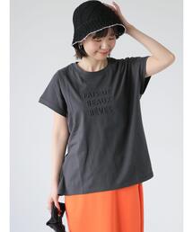 Lugnoncure | エンボスロゴTシャツ(Tシャツ/カットソー)