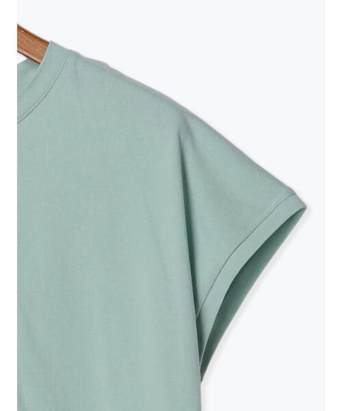 Lugnoncure(ルノンキュール)の「エンボスロゴTシャツ(Tシャツ/カットソー・レディース・グレー/チャコールグレー/オフホワイト/ミント・F)」の15枚目の写真