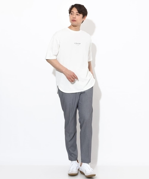 a.v.v（アーヴェヴェ）の「【定番アイテム】スマートスラックス アンクル丈（スマートシリーズ）（スラックス・メンズ・ブラック/ネイビー/グレー・44/46/48/50/52）」の21枚目の写真