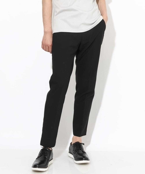 a.v.v（アーヴェヴェ）の「【定番アイテム】スマートスラックス アンクル丈（スマートシリーズ）（スラックス・メンズ・ブラック/ネイビー/グレー・44/46/48/50/52）」の14枚目の写真