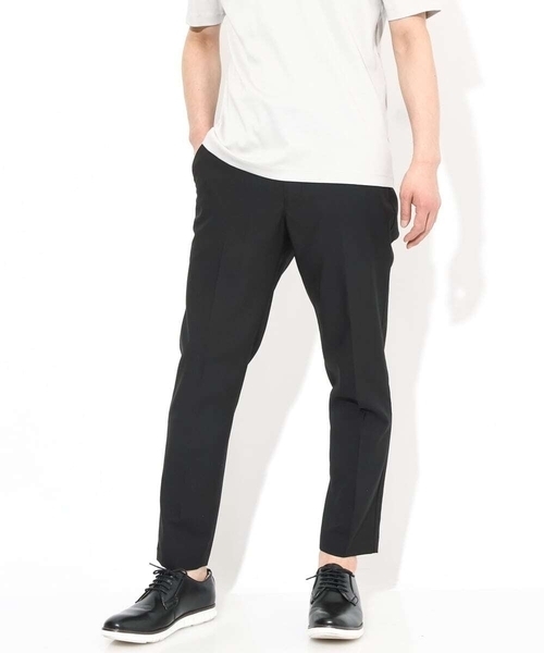 a.v.v（アーヴェヴェ）の「【定番アイテム】スマートスラックス アンクル丈（スマートシリーズ）（スラックス・メンズ・ブラック/ネイビー/グレー・44/46/48/50/52）」の13枚目の写真