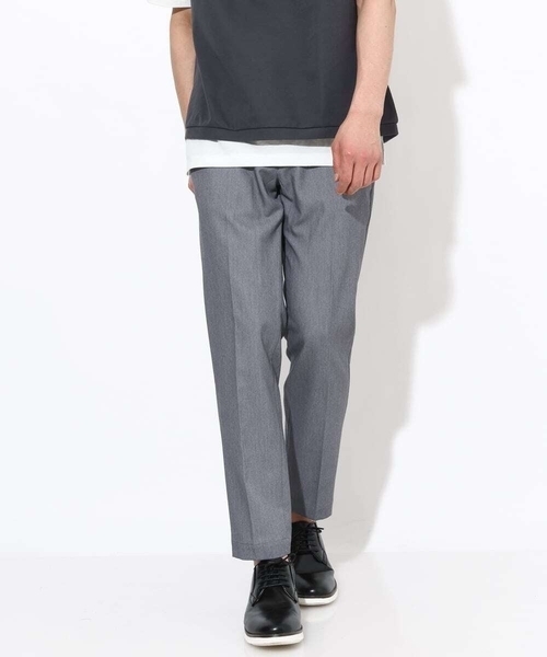 a.v.v（アーヴェヴェ）の「【定番アイテム】スマートスラックス アンクル丈（スマートシリーズ）（スラックス・メンズ・ブラック/ネイビー/グレー・44/46/48/50/52）」の10枚目の写真