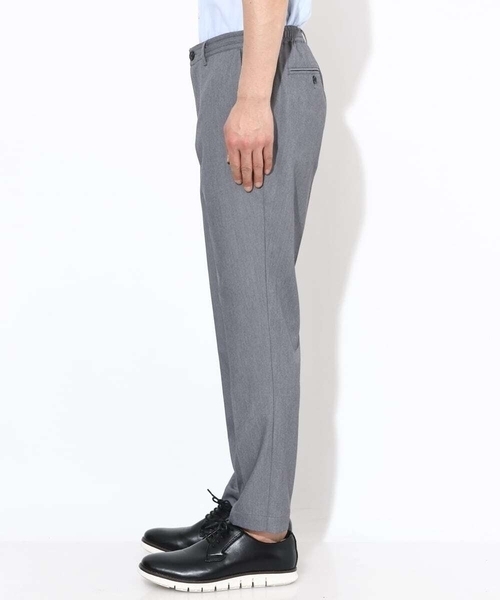 a.v.v（アーヴェヴェ）の「【定番アイテム】スマートスラックス アンクル丈（スマートシリーズ）（スラックス・メンズ・ブラック/ネイビー/グレー・44/46/48/50/52）」の8枚目の写真