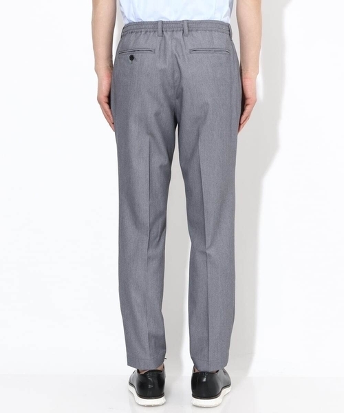 a.v.v（アーヴェヴェ）の「【定番アイテム】スマートスラックス アンクル丈（スマートシリーズ）（スラックス・メンズ・ブラック/ネイビー/グレー・44/46/48/50/52）」の7枚目の写真