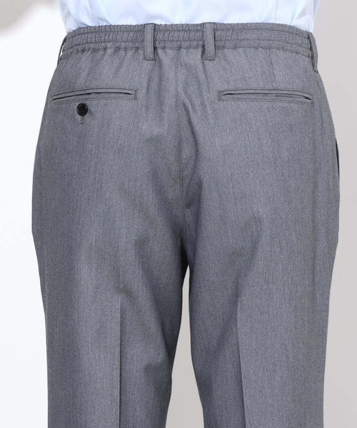 a.v.v（アーヴェヴェ）の「【定番アイテム】スマートスラックス アンクル丈（スマートシリーズ）（スラックス・メンズ・ブラック/ネイビー/グレー・44/46/48/50/52）」の6枚目の写真