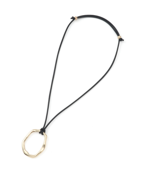 VIS（ビス）の「オーバルメタルトップネックレス（ネックレス・レディース・シルバー/ゴールド・FREE）」の5枚目の写真