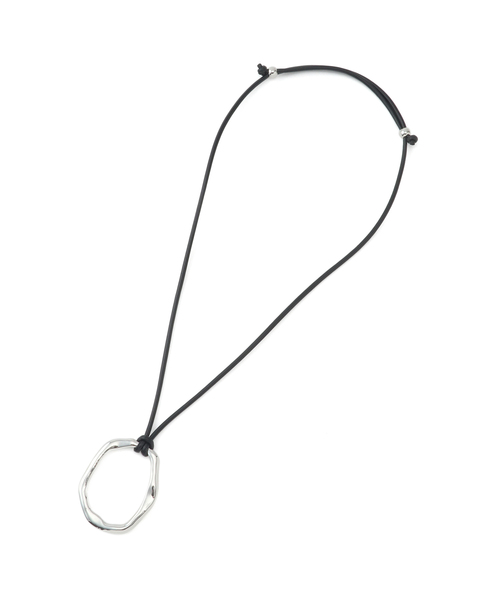 VIS（ビス）の「オーバルメタルトップネックレス（ネックレス・レディース・シルバー/ゴールド・FREE）」の11枚目の写真