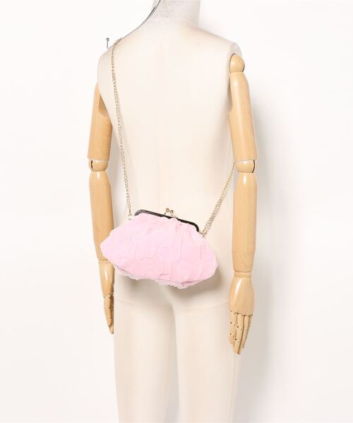 Mignonjour(ミニョンジュール)の「Mignonjour/がま口シアー2wayバッグ M2394(ショルダーバッグ・レディース・ピンク/グリーン/ホワイト/ブラック・FREE)」の20枚目の写真