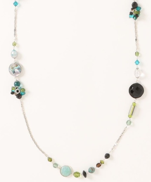GAS BIJOUX(ガスビジュー)の「「GAS BIJOUX/ガスビジュー」ストーン ロングネックレス Long Necklace : Victorien / A(ネックレス・レディース・ゴールド系その他/シルバー系・ONE SIZE/FREE)」の3枚目の写真